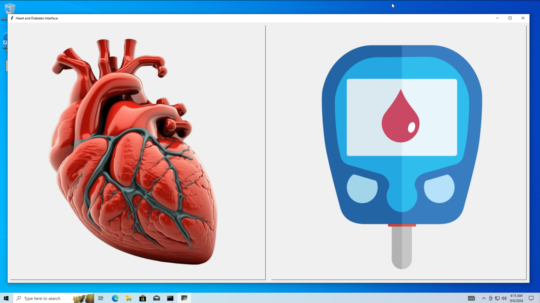 AI Health Diagnosis dashboard preview
